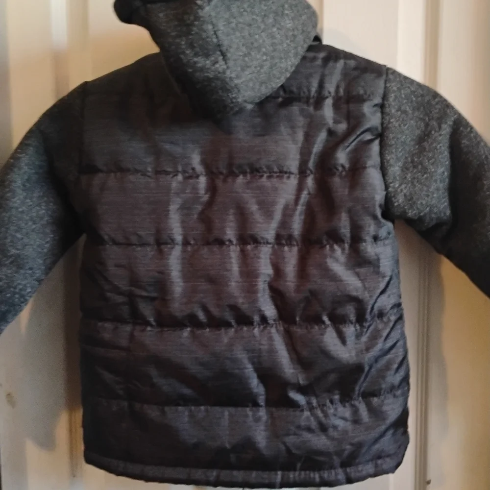 Brooklyn Laundry Kids Black and Gray Puffer Jacket